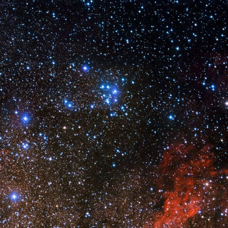 M018 - Otevřená hvězdokupa v souhvězdí Střelce