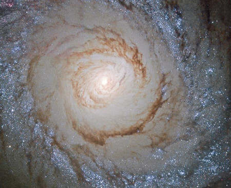 M094 - Spirální galaxie v souhvězdí Honicích psů