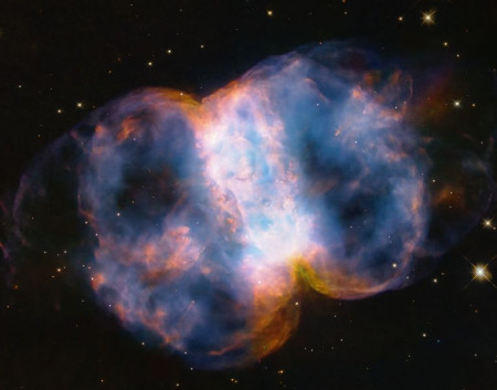 M076 - Planetární mlhovina "Malá činka" v souhvězdí Persea