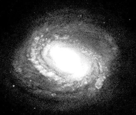 M058 - Spirální galaxie s příčkou v souhvězdí Panny