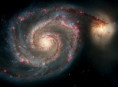 M051 - Vírová spirální galaxie v souhvězdí Honicích psů